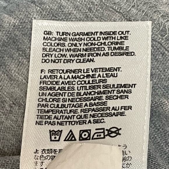 The North Face Long Sleeve T-Shirt, Gray, Sz. M - Picture 7 of 12